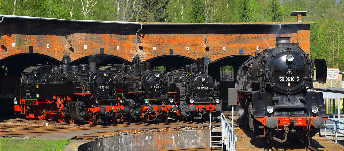 Eisenbahnmuseum Schwarzenberg 
© Verein Sächsischer Eisenbahnfreunde e.V. - Tim Zolkos