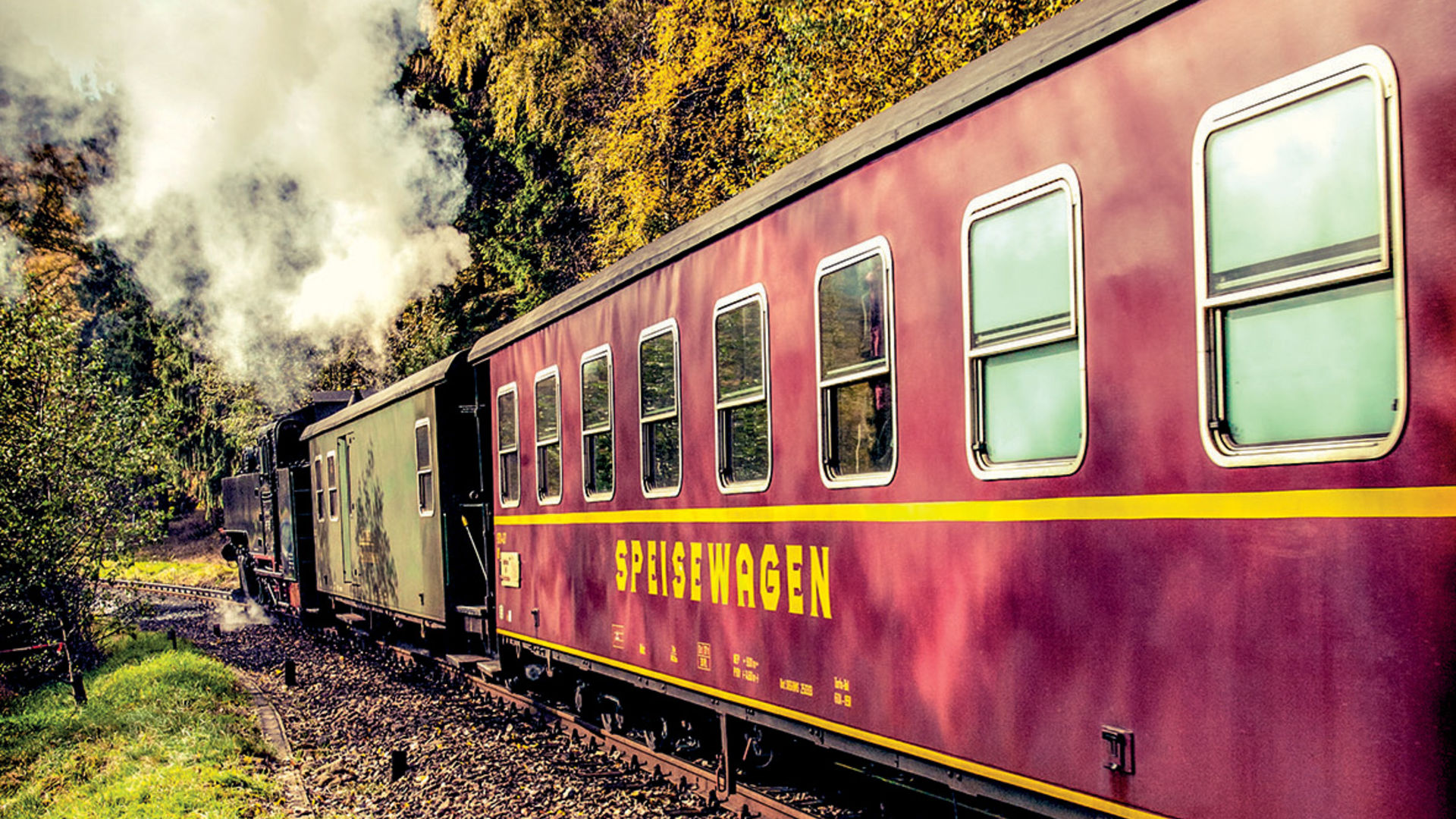 Jordan s Speisewagenteam Oberlausitz Dampfbahn-Route Sachsen