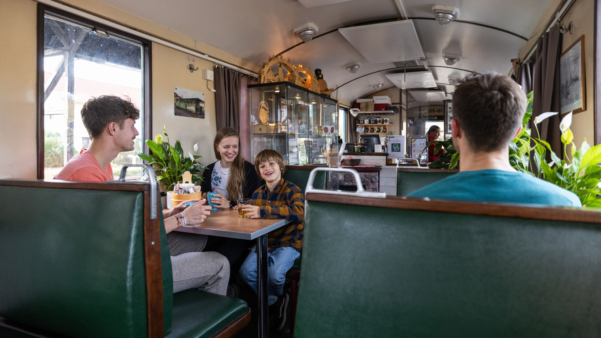 Café im Bimmelbahn-Shop Dippoldiswalde 
© Philipp Herfort