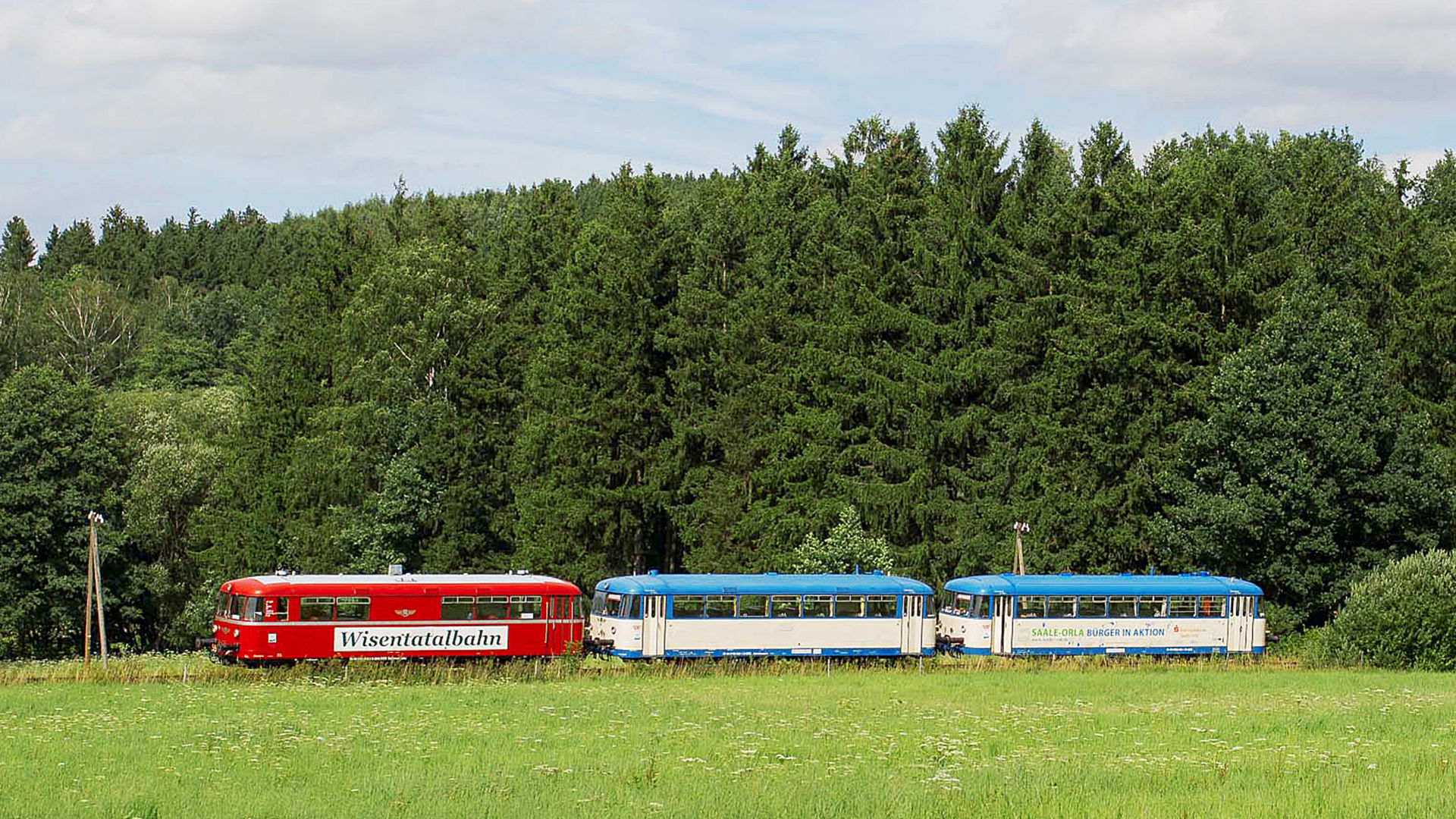 Triebwagen Wisentatalbahn 
© Förderverein Wisentatalbahn e.V.