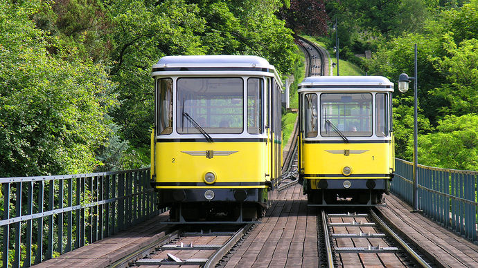 Bergbahnen Dresden 
© Dresdner Verkehrsbetriebe AG Gruppe Bergbahnen