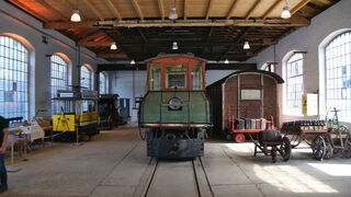 Schauanlage im Stra&szlig;enbahndepot Mei&szlig;en 
&copy; Joachim Schulz