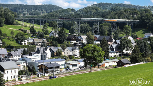 Das Markersbacher Viadukt. 
©