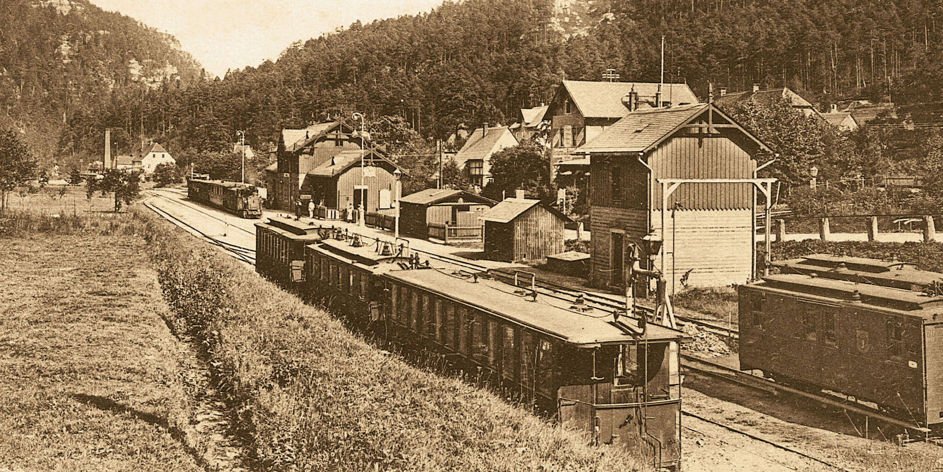 Bahnhof Oybin 
© Sammlung K.Sächs.Sts.E.B. A. Linz