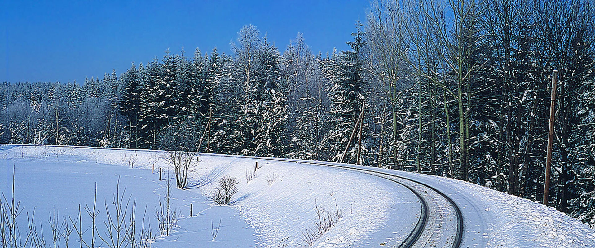 Bahnkurve bei Kretscham-Rothensehma. 
© Rotkopf Görg Verlagsgesellschaft mbH - A. Linz