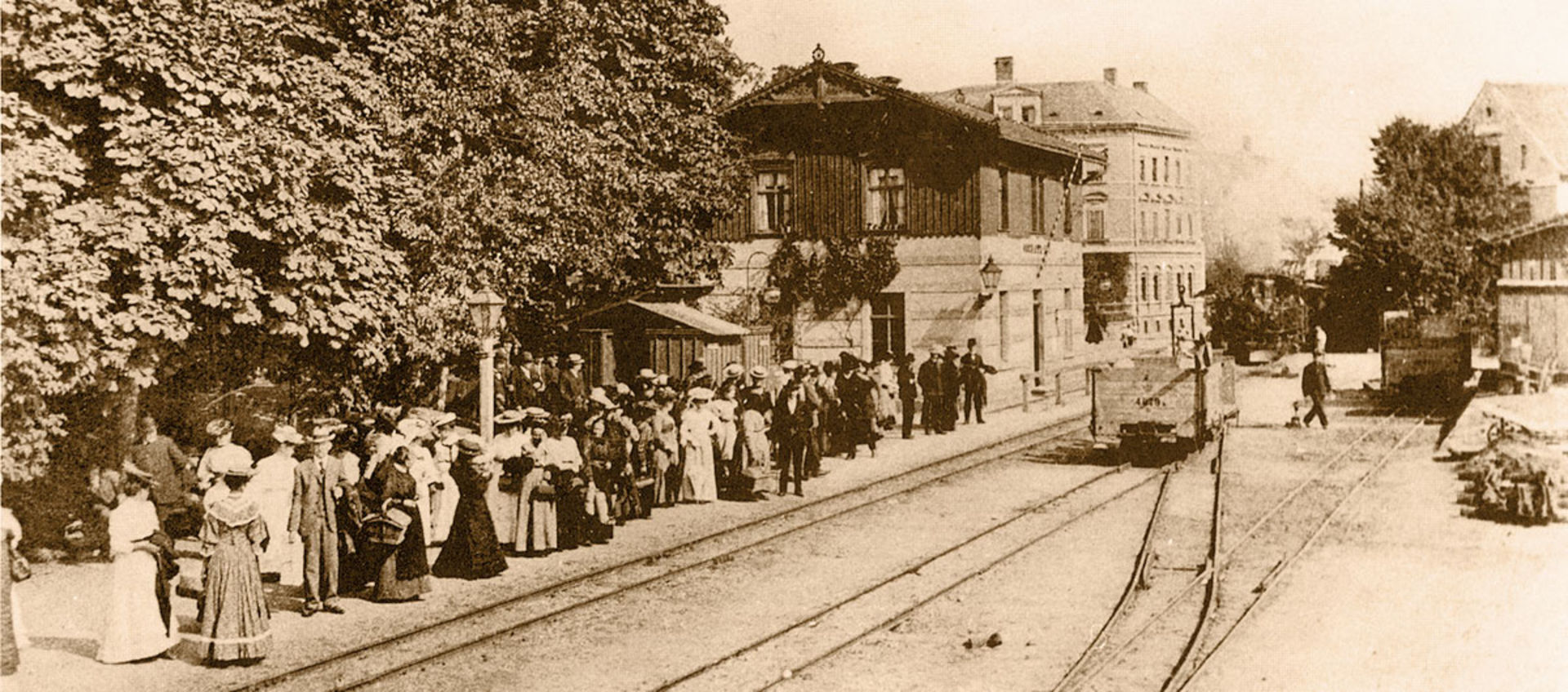 Bahnhof Oschatz Süd. 
©