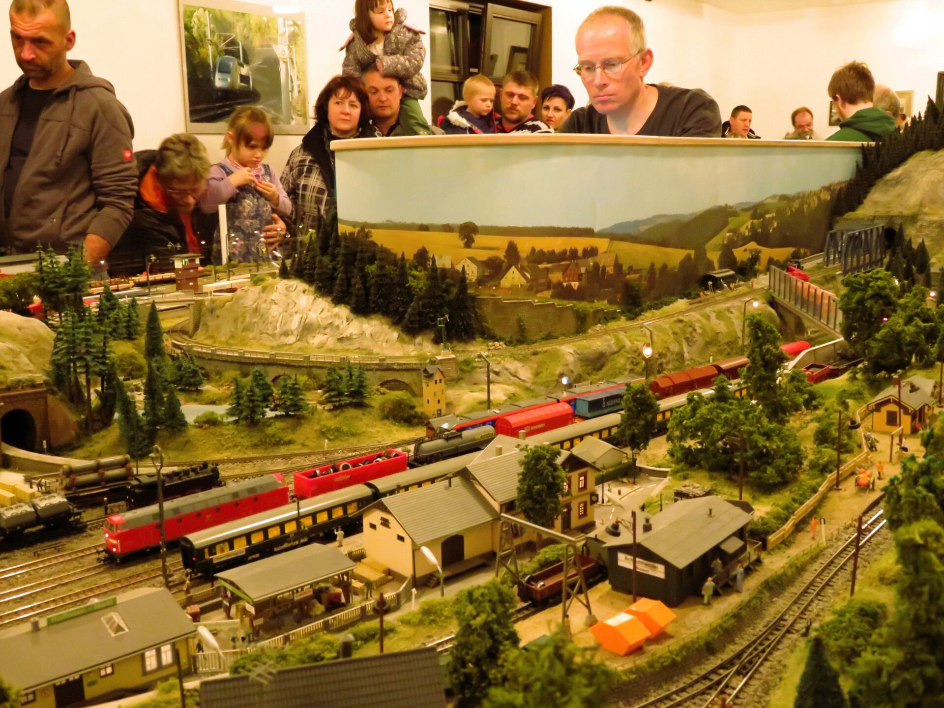 Modellbahnausstellung im Lokschuppen Geyer 
© Stadt Geyer