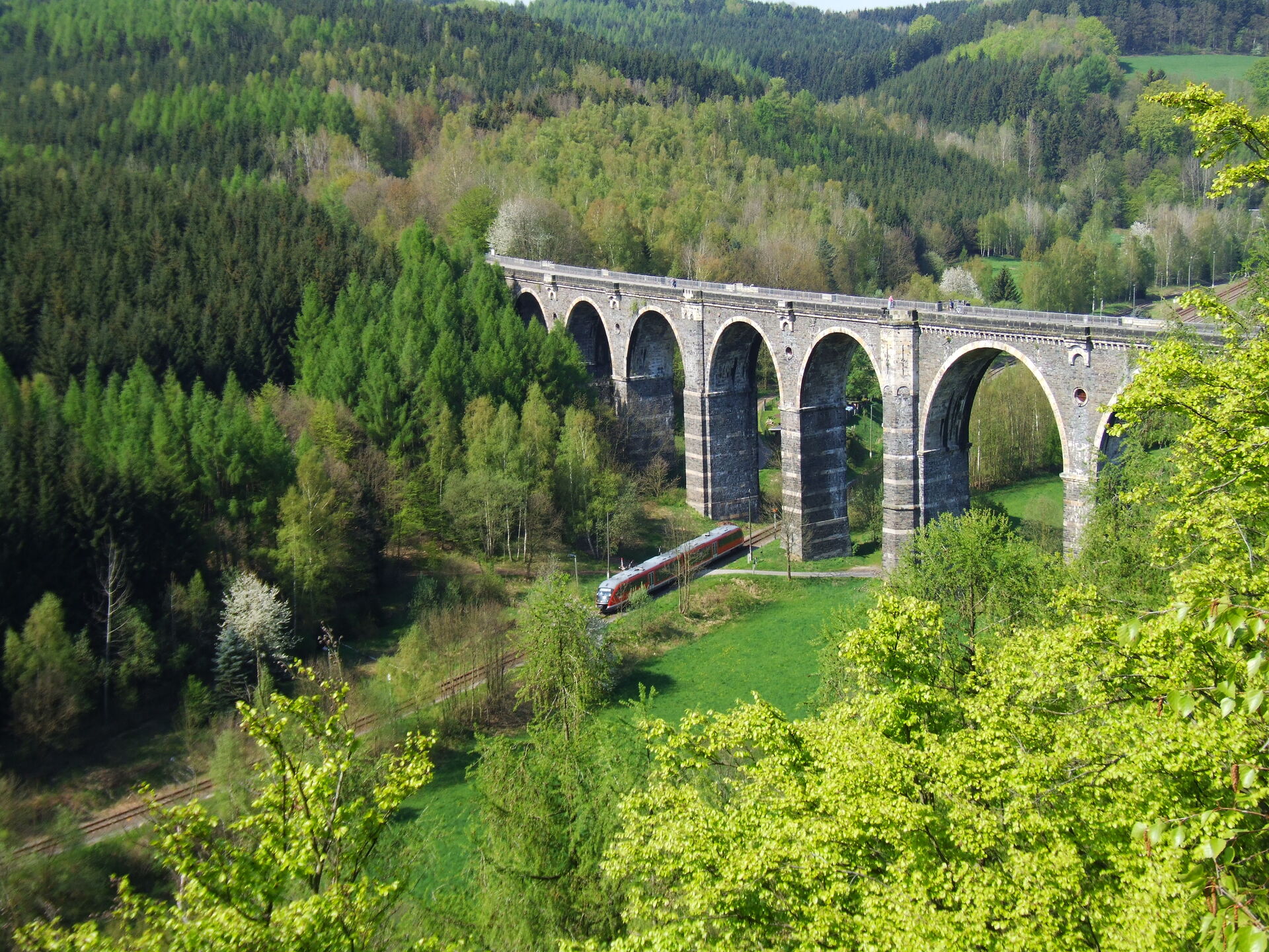 Hetzdorfer Viadukt 
© Andreas Schaarschmidt/Erzgebirgsbahn
