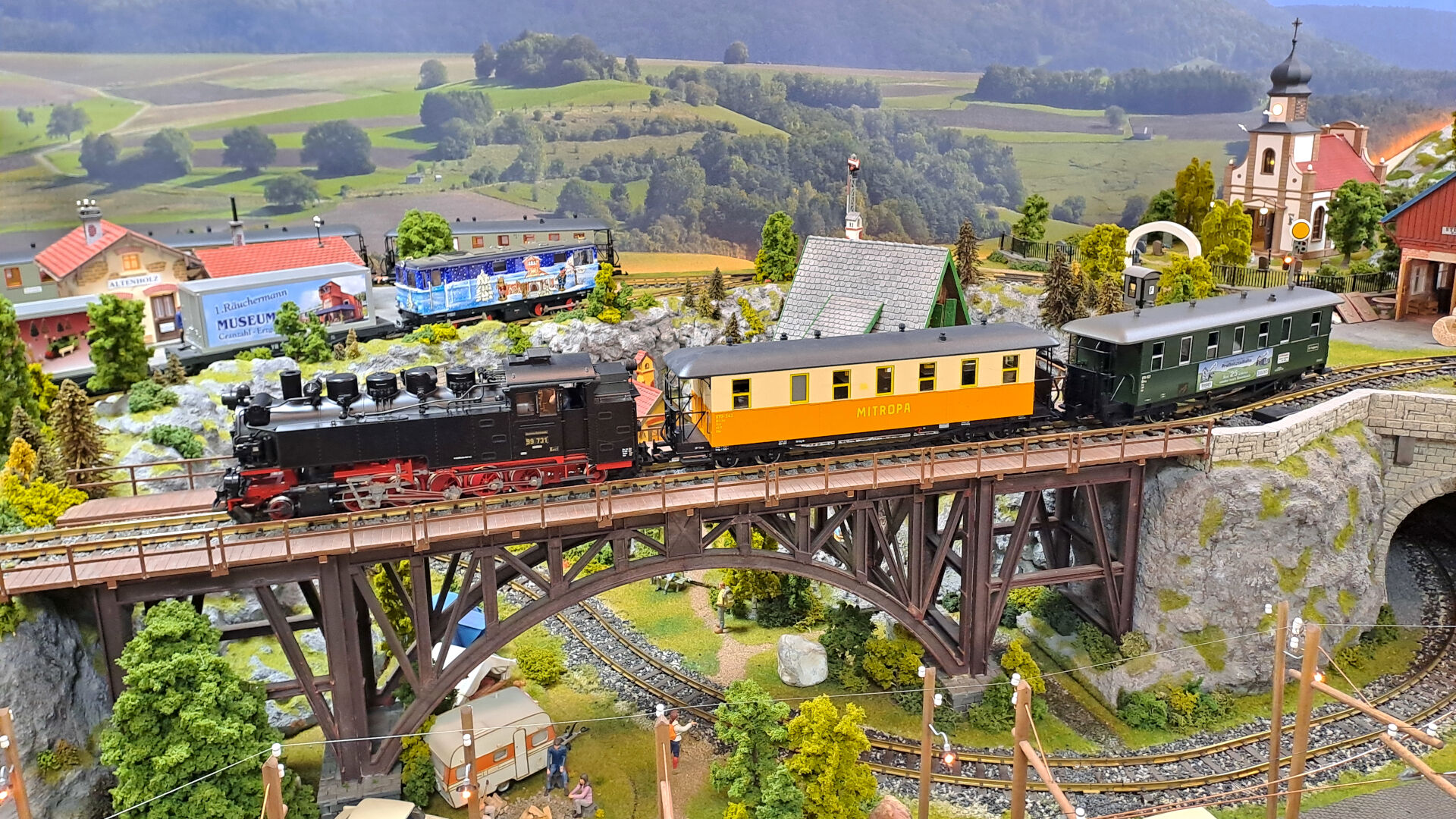 Gartenbahn im 1. R&auml;uchermann-Museum 
&copy; 1. R&auml;uchermann-Museum