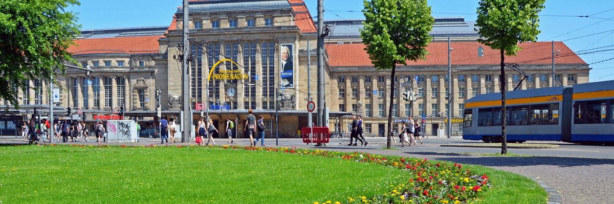 Hauptbahnho Leipzig Willy-Brandt-Platz 
© Andreas Schmidt, Leipzig