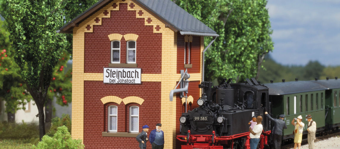 Wasserstation Steinbach als Auhagen-Modell 
© Auhagen GmbH