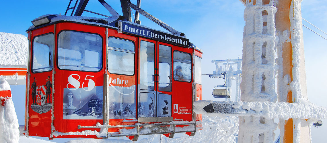 Fichtelberg Schwebebahn 
© Fichtelberg Schwebebahn Kurort Oberwiesenthal - FSB GmbH