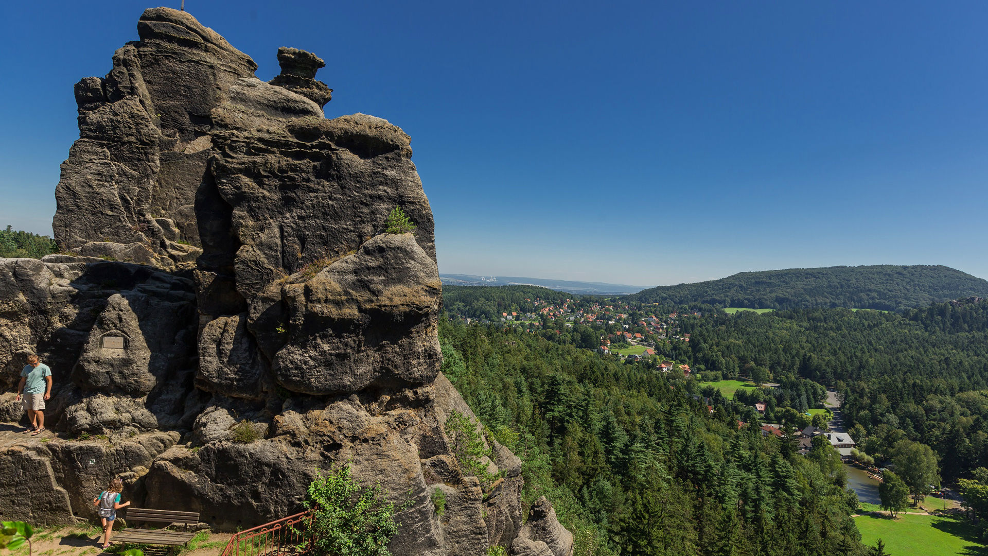 Nonnenfelsen in Kurort Jonsdorf 
© Tourismuszentrum Zittauer Gebirge - M. Balkow