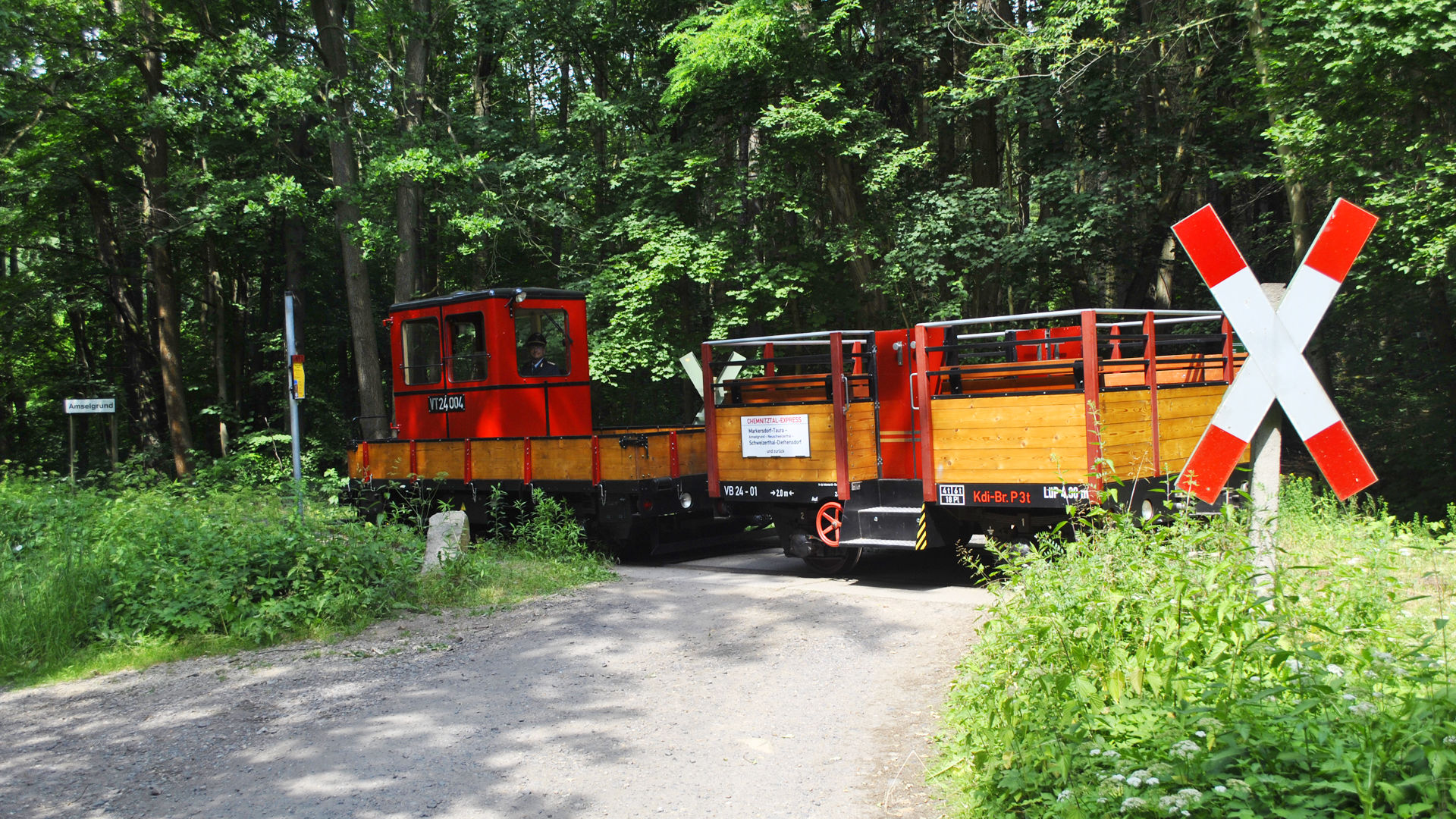 Dieseltriebwagen der Eisenbahnfreunde Chemnitztalbahn. 
© Eisenbahnfreunde Chemnitztalbahn - R. Helmert