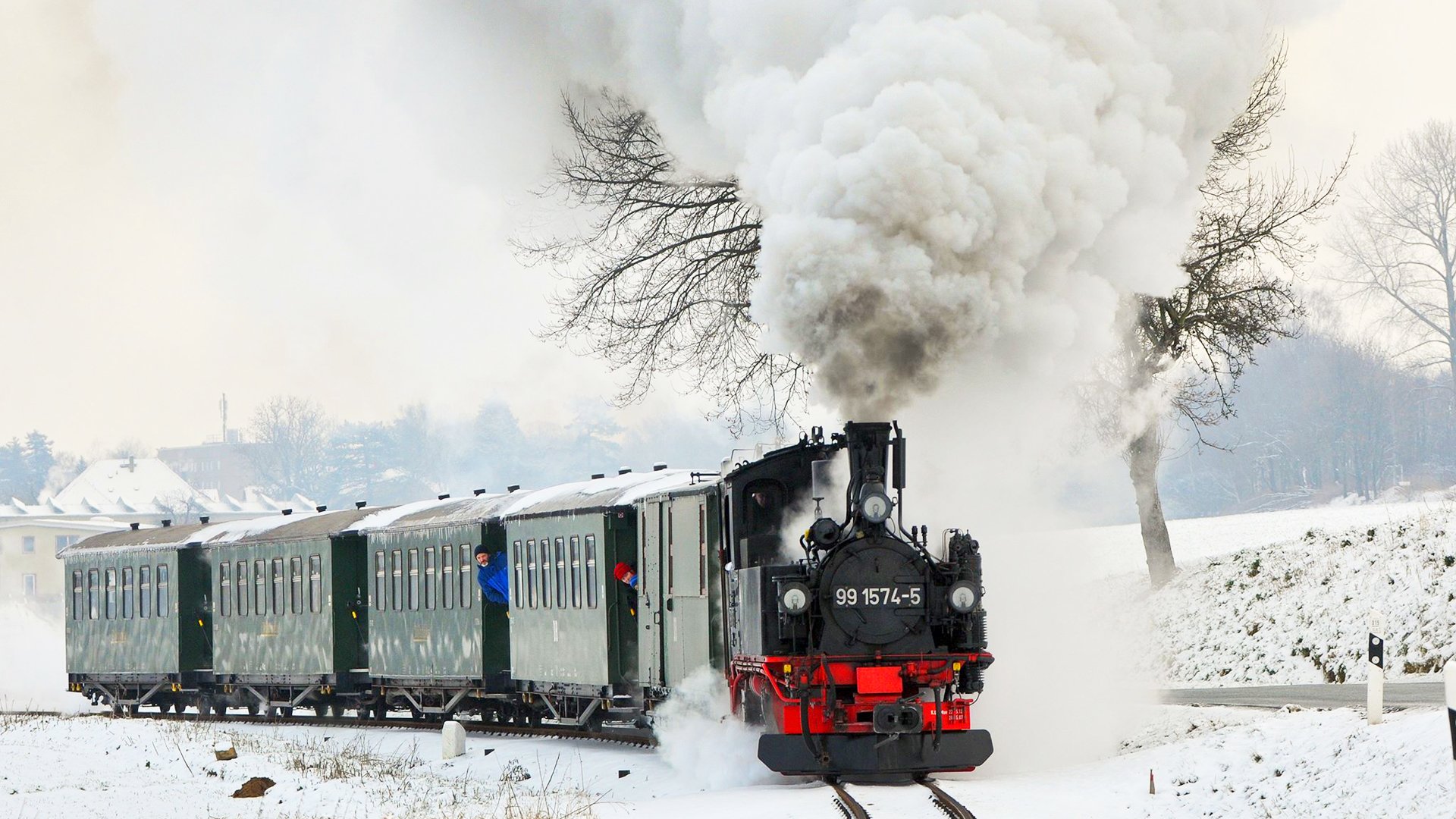 Russischer Sonntag bei der Döllnitzbahn