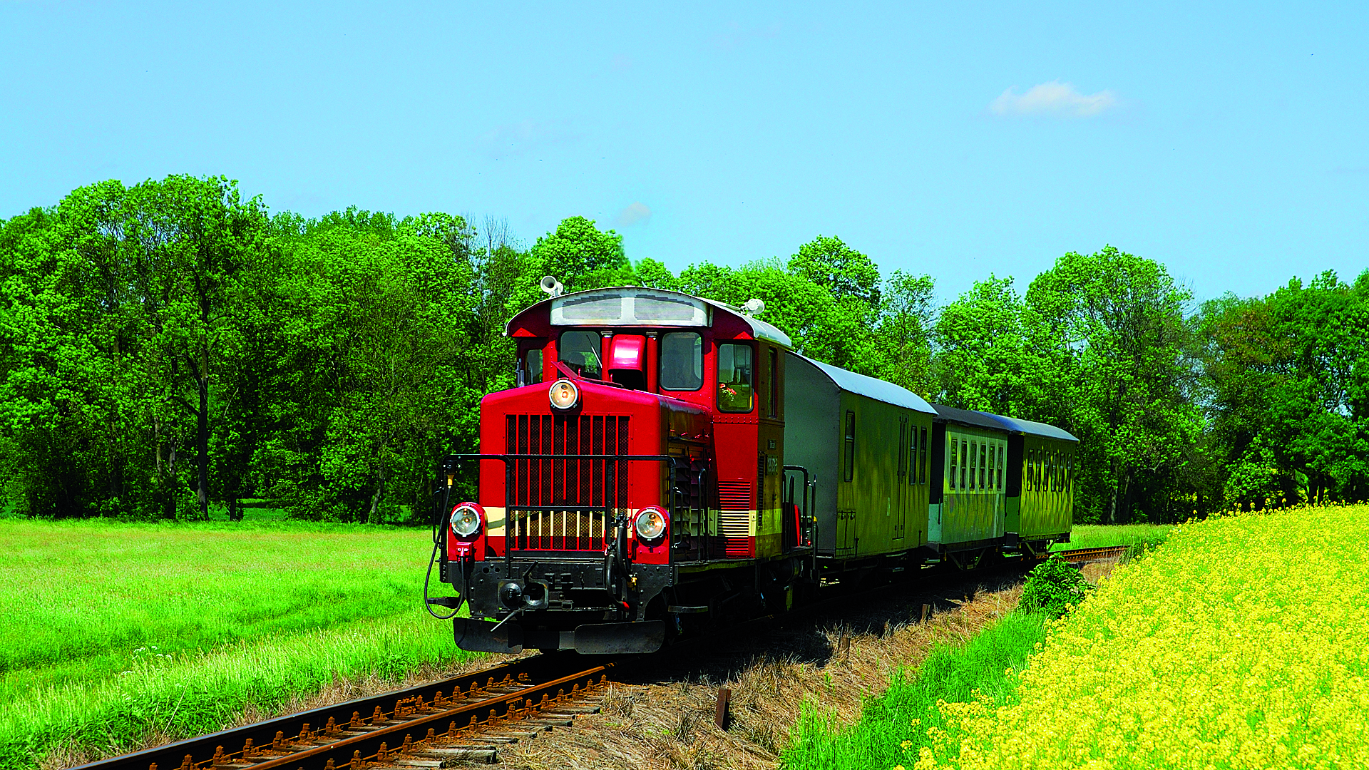 Ferienfahrten mit Dieselzug Ferienfahrten mit Dieselzug