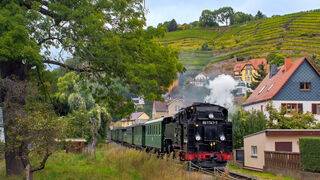 DR-Zug in Radebeul 
&copy; Richard H&auml;slich