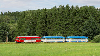 Triebwagen Wisentatalbahn 
© Förderverein Wisentatalbahn e.V. - St. Pötzscher