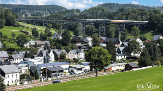 Das Markersbacher Viadukt. 
©