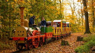 Parkeisenbahn G&ouml;rlitz im Herbst 
&copy; Martin Hanisch