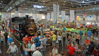 Großpräsentation der Dampfbahn-Route Sachsen zur modell-hobby-spiel in der Leipziger Messe 
© Christian Sacher