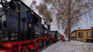 Dampfzug im Advent 
&copy; Rainer Kurth