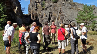 Herz-Schmerz-F&uuml;hrung in Geyer 
&copy; Rolf R&ouml;mer