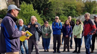 Bahndammwanderer 
&copy; Heimatverein K&auml;bsch&uuml;tztal