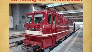Ellok Baureihe 211 
© Nostalgiezugreisen Lipsia e.V.