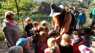 F&uuml;hrung an Binge mit R&uuml;bezahl 
&copy; Stadt Geyer