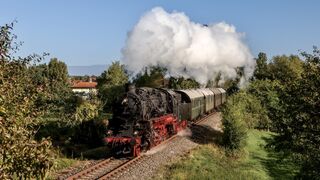 Dampflok 58 311 in Aktion 
&copy; Steffen Schott