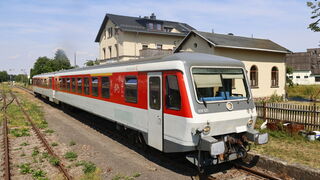 Retro-Triebwagen BR 628 
&copy; GleisGl&uuml;ck UG