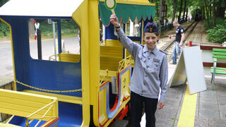 Fahrt frei bei Parkeisenbahn G&ouml;rlitz 
&copy; Marian Sommer