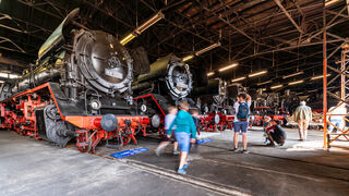 Schauplatz Eisenbahn Chemnitz-Hilbersdorf neue Austellung im Eisenbahnmuseum 
&copy; Ralph Kunz