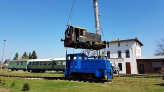 Dieselloks in Rothenburg 
© Kleinbahnverein Rothenburg