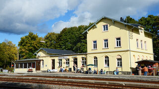Bahnhof Schlettau. 
&copy; CHRISTIAN SACHER