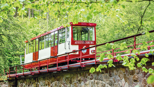 Drahtseilbahn Augustusburg 
&copy; Verkehrsverbund Mittelsachsen/Susann Brumm